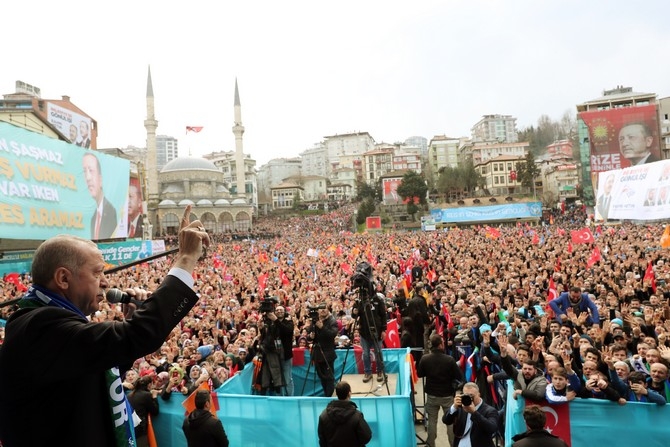 Cumhurbaşkanı Erdoğan Rize'de 51