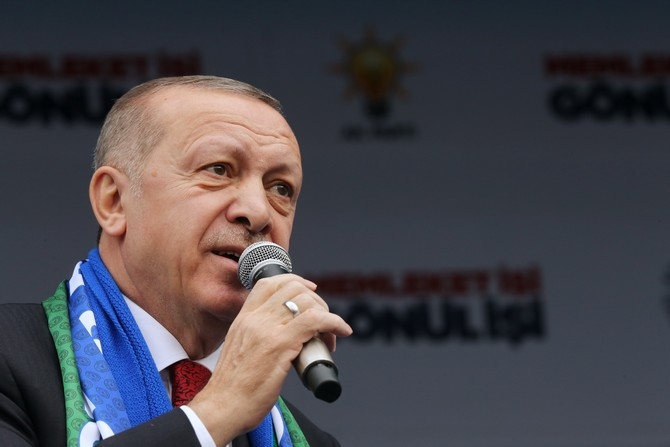 Cumhurbaşkanı Erdoğan Rize'de 64