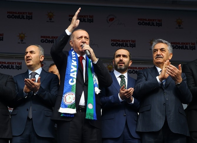 Cumhurbaşkanı Erdoğan Rize'de 72