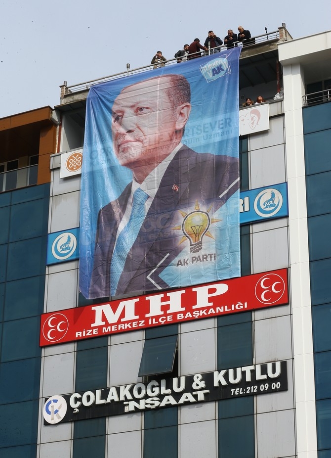 Cumhurbaşkanı Erdoğan Rize'de 77
