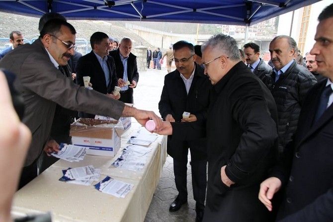 Timya Vadisi Orta Cami Rize'de İbadete Açıldı 15