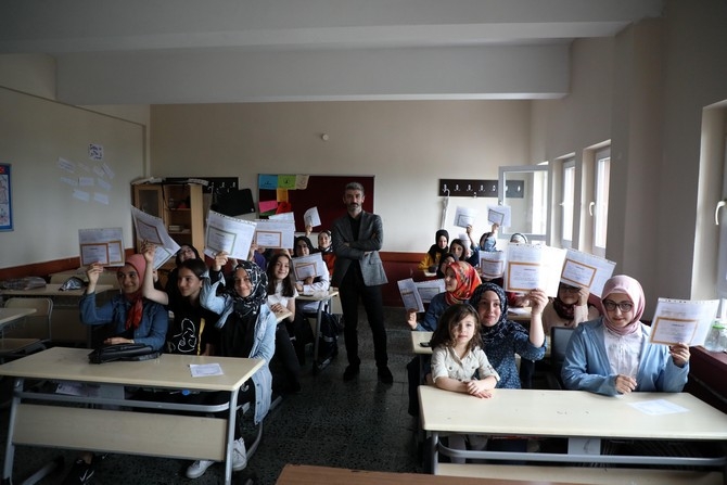 Rize'de 58 Bin Öğrenci Karne Heyecanı Yaşadı 38