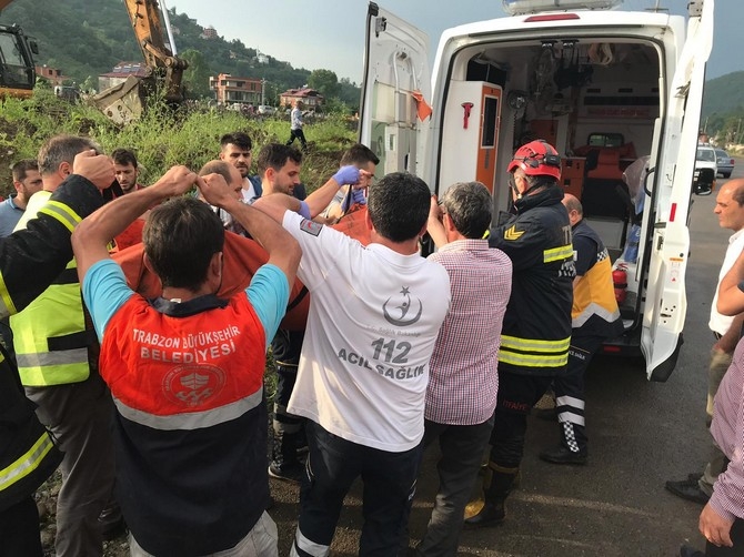 Trabzon'da HES borusu patladı 2 ölü, 2 kayıp 12
