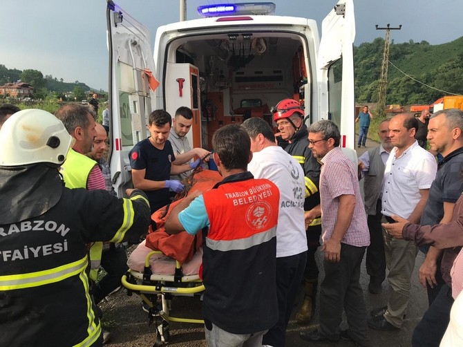 Trabzon'da HES borusu patladı 2 ölü, 2 kayıp 14