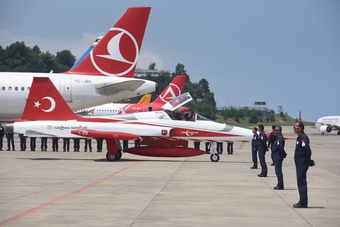 THY'nin rüya uçağı Maçka Trabzon'da 20