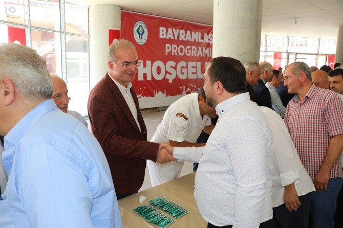 Rize'de Genel Bayramlaşma Meydanda Yapıldı 46