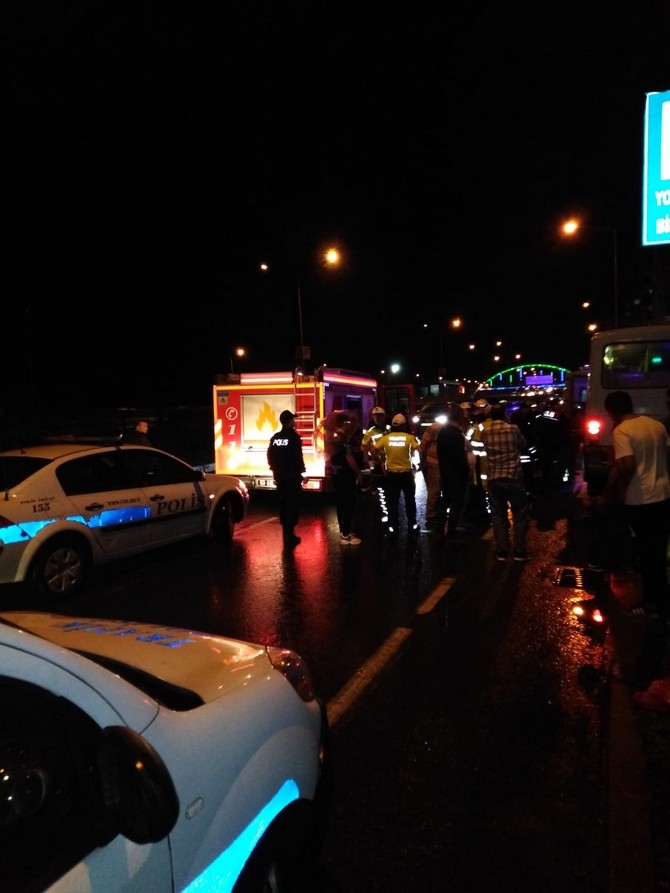 Rize'de Trafik Kazası 2 Yaralı 10