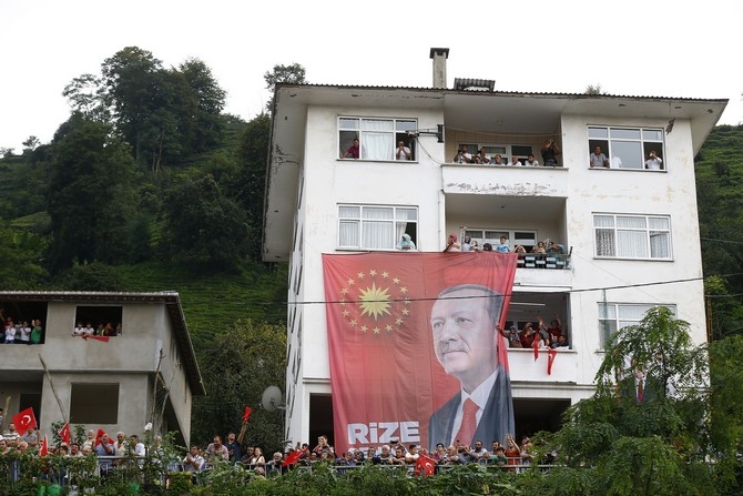 Cumhurbaşkanı Erdoğan Rize'de Toplu Açılış Töreninde 18