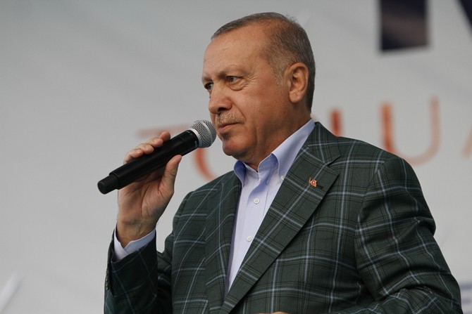 Cumhurbaşkanı Erdoğan Rize'de Toplu Açılış Töreninde 40