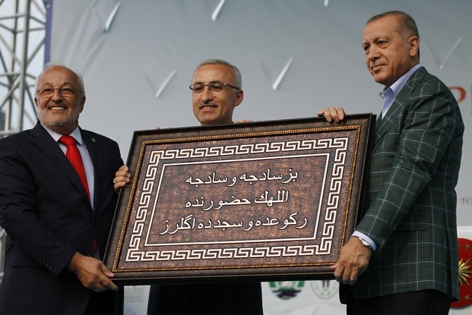 Cumhurbaşkanı Erdoğan Rize'de Toplu Açılış Töreninde 44