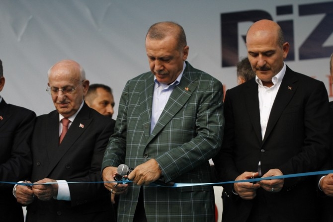 Cumhurbaşkanı Erdoğan Rize'de Toplu Açılış Töreninde 46