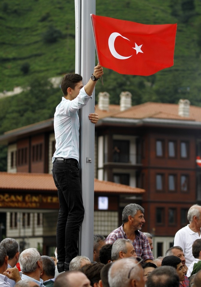 Cumhurbaşkanı Erdoğan Rize'de Toplu Açılış Töreninde 52