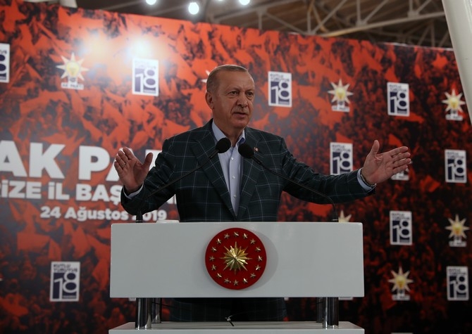 Cumhurbaşkanı Erdoğan, Rize'de 10