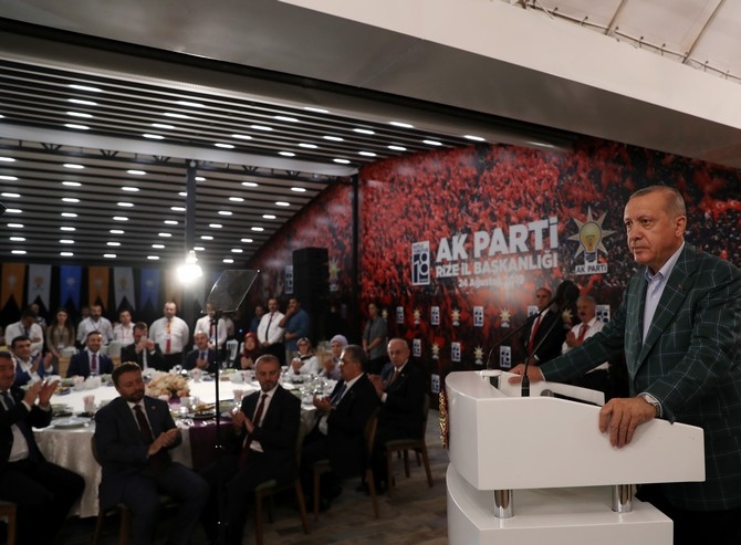 Cumhurbaşkanı Erdoğan, Rize'de 7