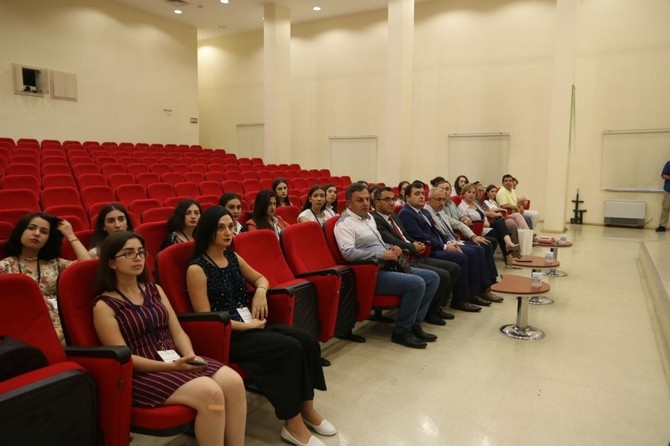 RTEÜ'de Stajını Tamamlayan Gürcü Öğrencilere Sertifika Töreni Yapıl 1