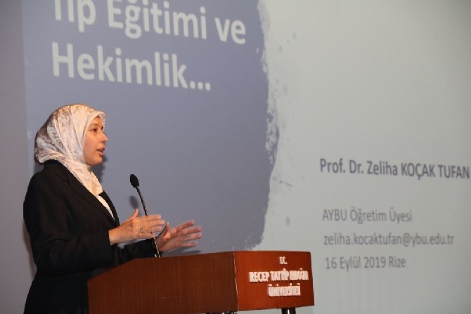 RTEÜ Tıp Fakültesi Açılış Dersi ve Önlük Giyme Töreni Gerçekleştirildi 9