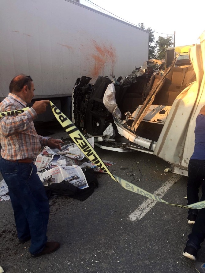 Rize'de Trafik Kazası 1 Ölü, 1 Yaralı 12