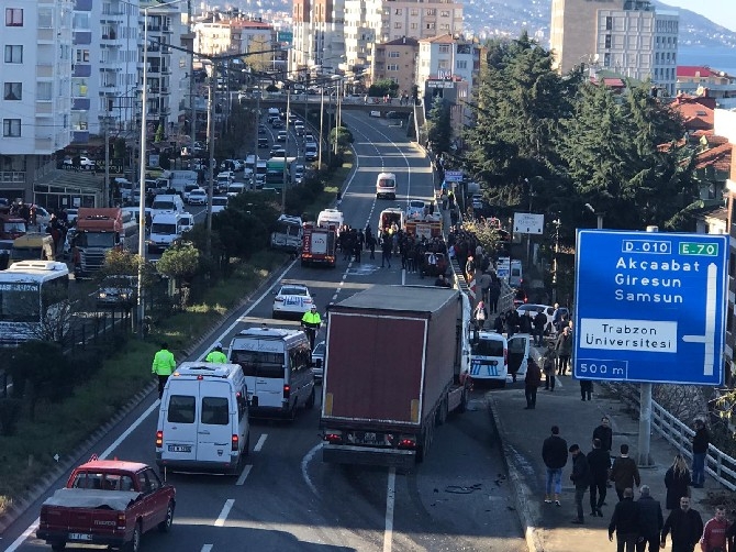 Trabzon’da feci kaza: 2 ölü, 20 yaralı 37