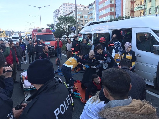 Trabzon’da feci kaza: 2 ölü, 20 yaralı 44