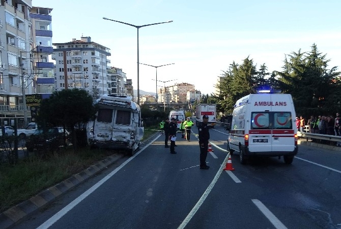 Trabzon’da feci kaza: 2 ölü, 20 yaralı 7