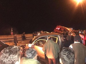 Rize'de Trafik Kazası 1 Ölü 8 Yaralı