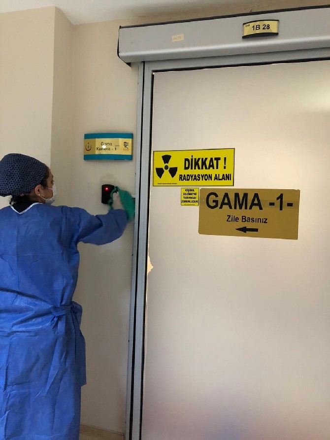 Rize'de hastaneler dezenfekte edildi 20