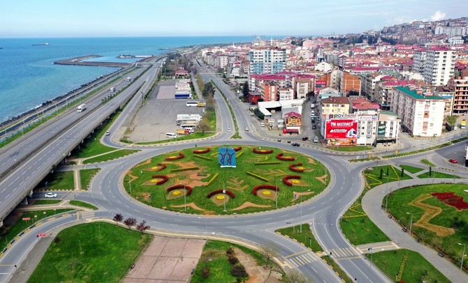 Sokağa çıkma yasağıyla Trabzon sessizliğe büründü 9