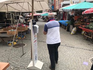 Rize’de Semt Pazarı 2 Ay Sonra Yeniden Kuruldu