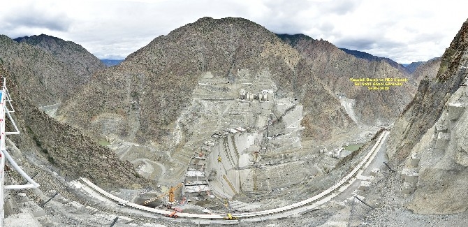 Türkiye'nin en yüksek barajı 205 metreye ulaştı 2