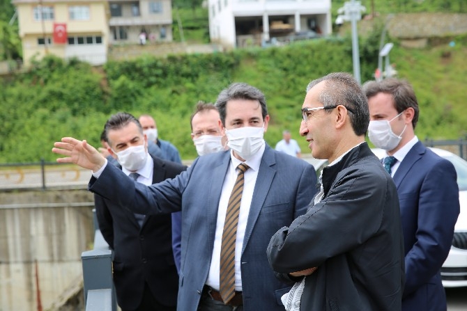 DSİ Genel Müdür Kaya Yıldız Rize, Trabzon ve Bayburt’ta İncelemelerde Bu 4