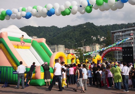 Volkan Patladı Rize Coştu! 9