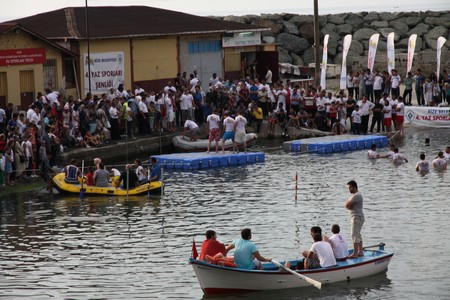 Rize'de Denizde Güç Gösterisi 28