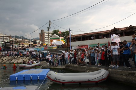 Rize'de Denizde Güç Gösterisi 6