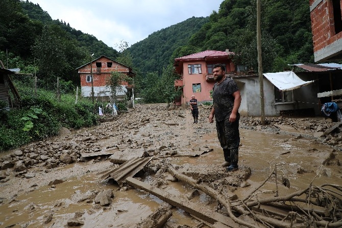 Kaçkar köyü havadan görüntülenince felaketin boyutu ortaya çıktı 10