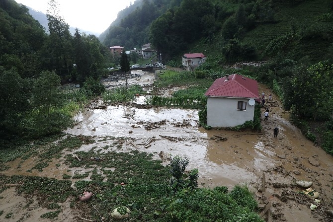 Kaçkar köyü havadan görüntülenince felaketin boyutu ortaya çıktı 11