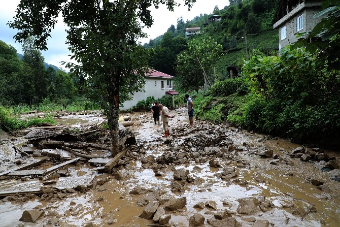 Kaçkar köyü havadan görüntülenince felaketin boyutu ortaya çıktı 18