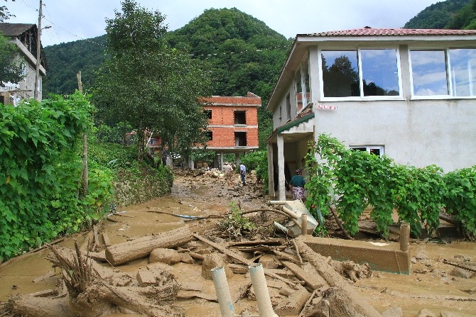 Kaçkar köyü havadan görüntülenince felaketin boyutu ortaya çıktı 20