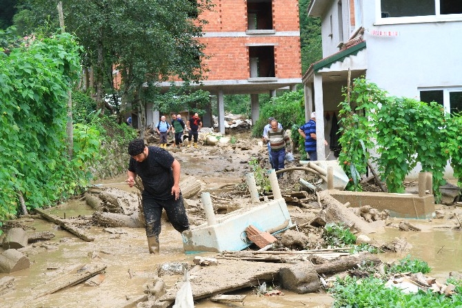 Kaçkar köyü havadan görüntülenince felaketin boyutu ortaya çıktı 27