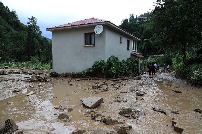 Kaçkar köyü havadan görüntülenince felaketin boyutu ortaya çıktı 6
