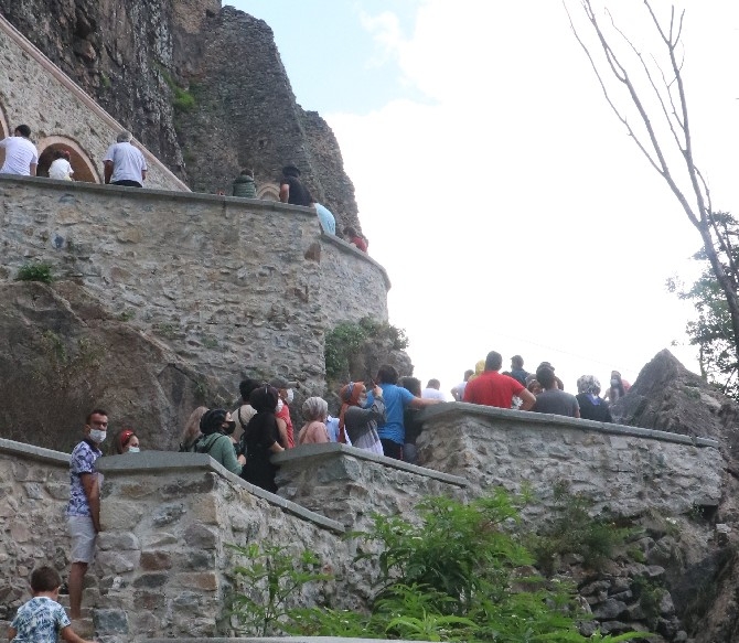 Sümela Manastırı'nı 45 bini aşkın kişi ziyaret etti 11
