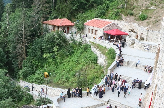 Sümela Manastırı'nı 45 bini aşkın kişi ziyaret etti 5