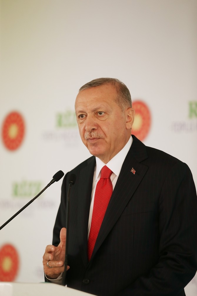 Cumhurbaşkanı Erdoğan Rize'de Toplu Açılış Törenine Katıldı 10