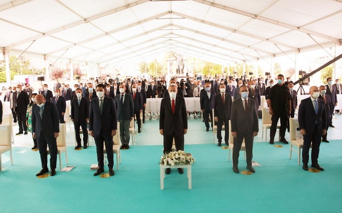 Cumhurbaşkanı Erdoğan Rize'de Toplu Açılış Törenine Katıldı 12