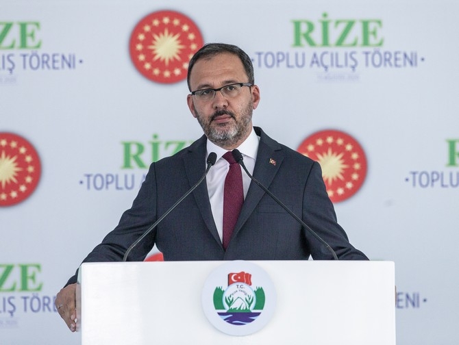 Cumhurbaşkanı Erdoğan Rize'de Toplu Açılış Törenine Katıldı 32