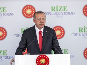 Cumhurbaşkanı Erdoğan Rize'de Toplu Açılış Törenine Katıldı