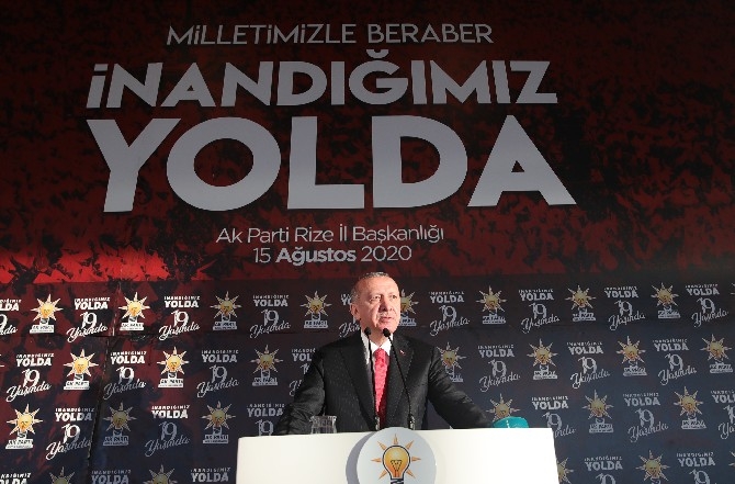 Cumhurbaşkanı Erdoğan, AK Parti Rize İl Teşkilatı ile Buluştu 3