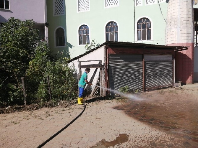 Rize Belediyesi, Giresun'da Selzedelerin Yardımına Koştu 4
