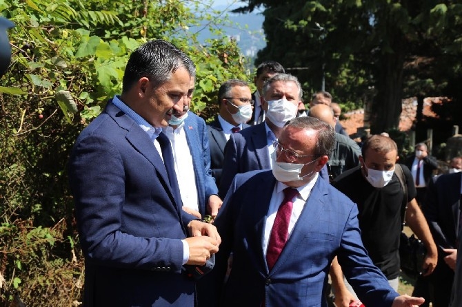 Tarım ve Orman Bakanı Pakdemirli, Rize'de 10