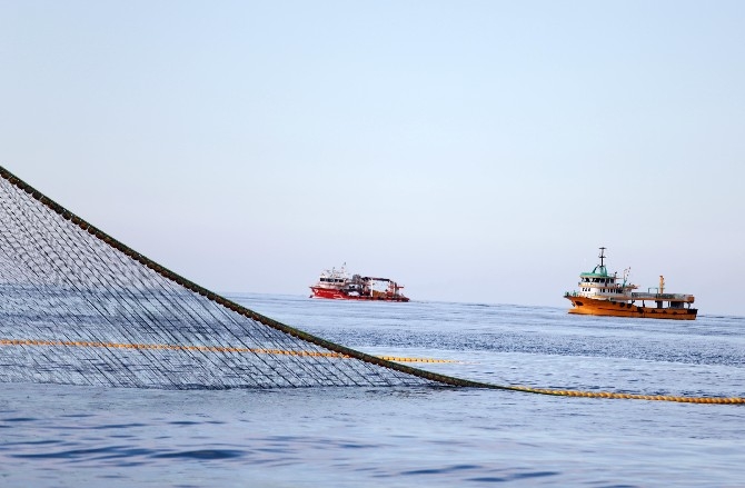 Rize'de balıkçıların yüzü palamutla güldü 11