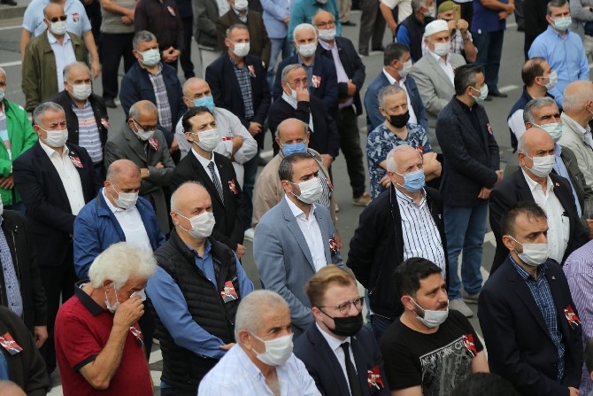 Mesut Yılmaz İçin Memleketi Rize'de Gıyabi Cenaze Namazı Kılındı 21